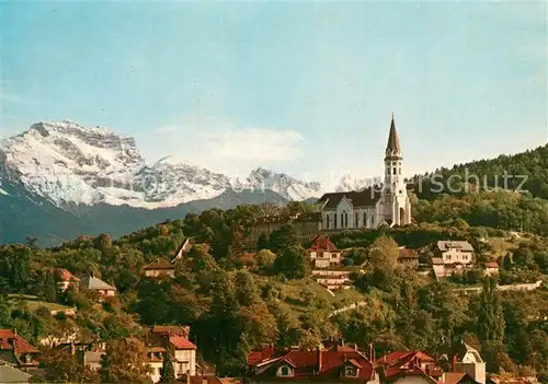 AK / Ansichtskarte Annecy_Haute Savoie Basilique de la Visitation et la Tournette Alpes Annecy Haute Savoie