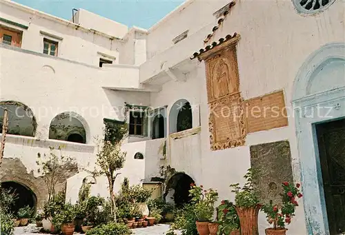 AK / Ansichtskarte Sitia Toplu Kloster Hof Sitia
