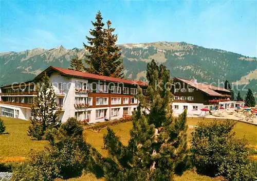 AK / Ansichtskarte Sonthofen_Oberallgaeu Kur und Sporthotel Allgaeuer Berghof Sonthofen Oberallgaeu