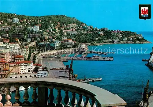 AK / Ansichtskarte Nice_Alpes_Maritimes Entree du Port et le Mont Boron Nice_Alpes_Maritimes