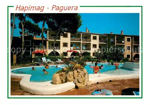 AK / Ansichtskarte Paguera_Mallorca_Islas_Baleares Hapimag Hotel Swimming Pool Paguera_Mallorca