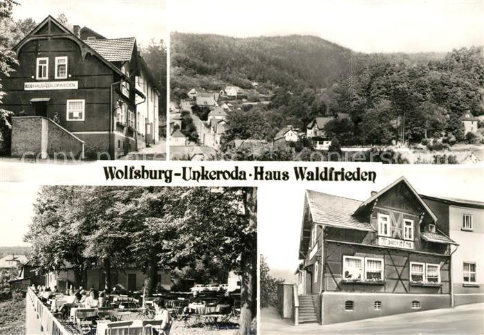 AK / Ansichtskarte Unkeroda_Wolfsburg_Thueringen Haus Waldfrieden
