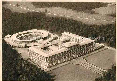 AK / Ansichtskarte Bad_Bramstedt Rheumaheilstaette Fliegeraufnahme Kupfertiefdruck Bad_Bramstedt