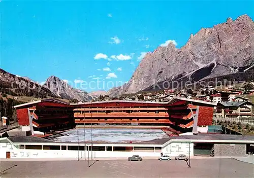 AK / Ansichtskarte Cortina_d_Ampezzo Olympia Eisstadion Cortina_d_Ampezzo
