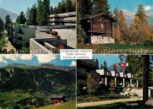AK / Ansichtskarte Fiesch Feriendorf Panorama Fiesch