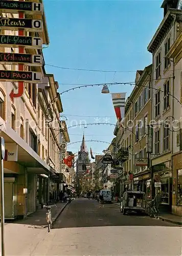 AK / Ansichtskarte Yverdon_VD Rue de Lac Yverdon_VD