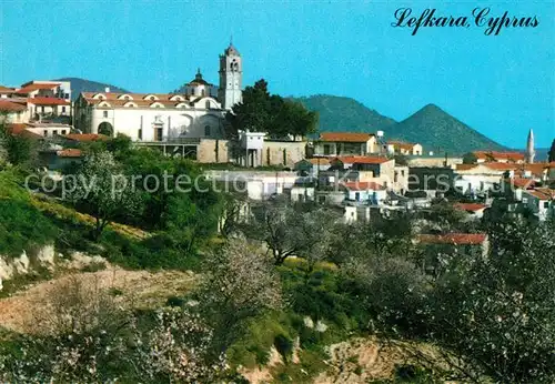 AK / Ansichtskarte Lefkara Kirche Panorama Lefkara