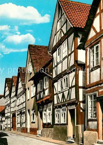 AK / Ansichtskarte Bodenwerder Fachwerkhaeuser Bodenwerder