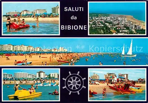AK / Ansichtskarte Bibione Hotelanlagen Strand Bibione