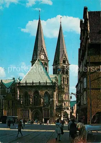 AK / Ansichtskarte Bremen Dom Rathaus  Bremen
