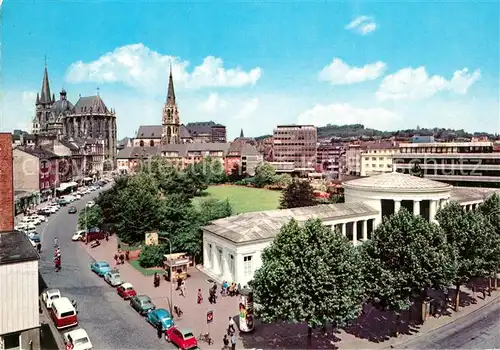 AK / Ansichtskarte Bad_Aachen Elisenbrunnen Dom Bad_Aachen