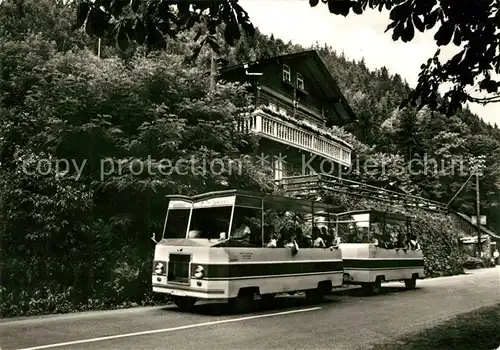 AK / Ansichtskarte Schwarzburg_Thueringer_Wald Schwarza Express Schweizerhaus Schwarzburg_Thueringer