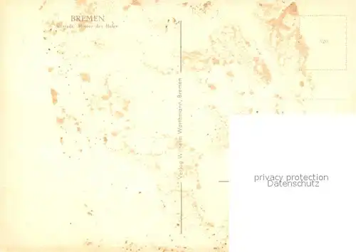 AK / Ansichtskarte Bremen Altstadt Hinter der Balge Bremen