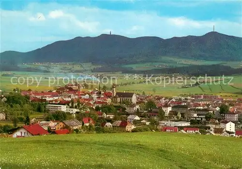 AK / Ansichtskarte Furth_Wald Panorama Blick zum Hohenbogen Bayerischer Wald Furth_Wald
