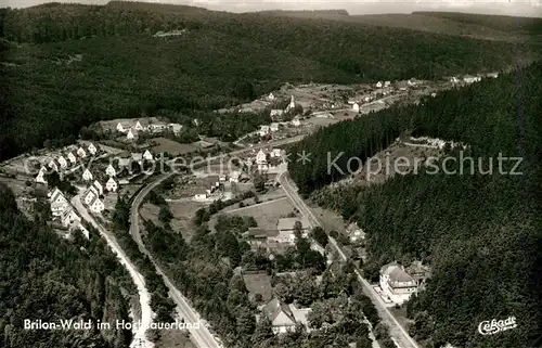 AK / Ansichtskarte Brilon Wald Fliegeraufnahme Brilon Wald
