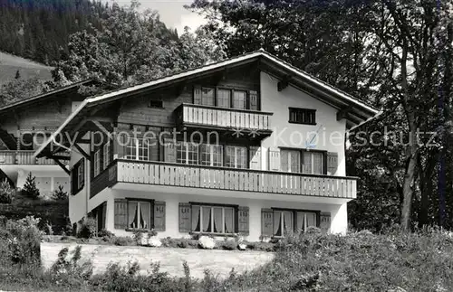 AK / Ansichtskarte Adelboden Chalet Baergarve  Adelboden