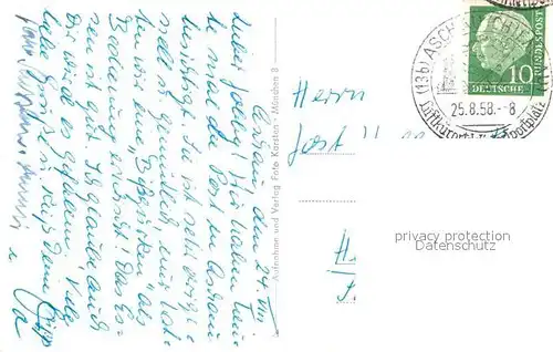 AK / Ansichtskarte Aschau_Chiemgau Hotel Post Aschau Chiemgau