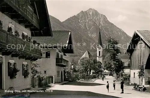 AK / Ansichtskarte Piding mit Hochstaufen Piding