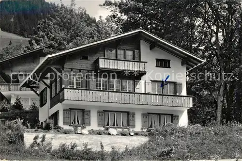 AK / Ansichtskarte Adelboden Chalet Baergarve Adelboden