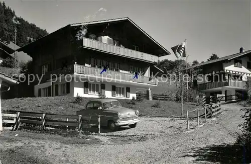 AK / Ansichtskarte Adelboden Ferienhaus Eisen Adelboden