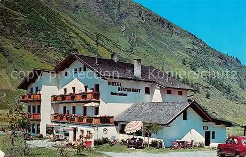 AK / Ansichtskarte Obergurgl_Soelden_Tirol Hotel Restaurant Mohrenhaeusl Obergurgl_Soelden_Tirol