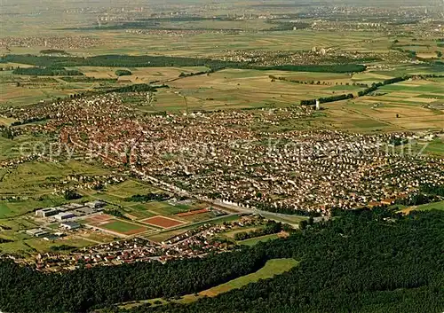 AK / Ansichtskarte Schifferstadt Fliegeraufnahme Schifferstadt