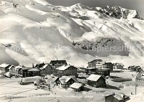 AK / Ansichtskarte Zuers_Arlberg mit Omeshorn Zuers Arlberg