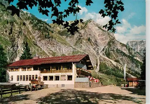 AK / Ansichtskarte Oberstdorf Berggasthaus Oytalhaus Oberstdorf