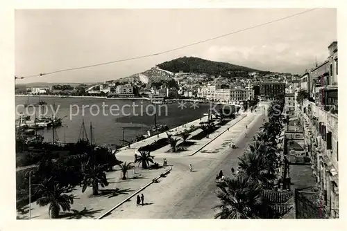 AK / Ansichtskarte Split_Spalato Uferpromenade Split_Spalato