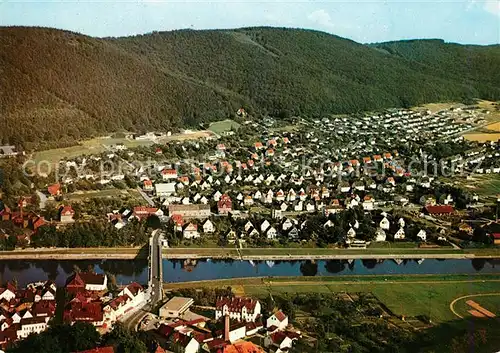 AK / Ansichtskarte Bodenwerder Fliegeraufnahme Bodenwerder