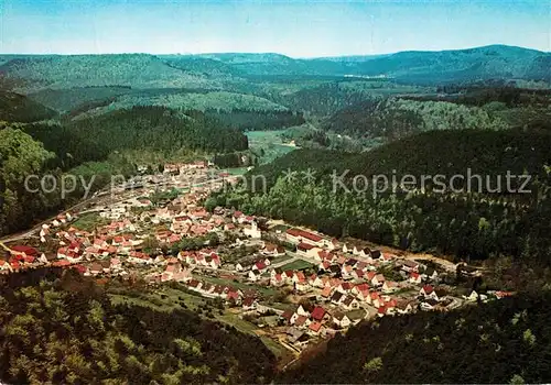 AK / Ansichtskarte Hinterweidenthal Fliegeraufnahme Hinterweidenthal