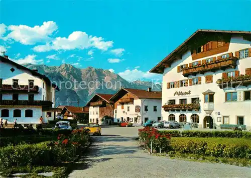AK / Ansichtskarte Goetzens_Tirol mit Nordkette Goetzens Tirol