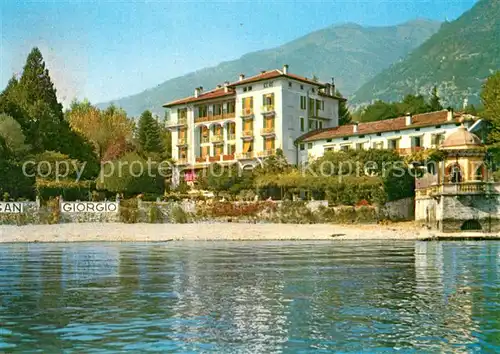 AK / Ansichtskarte Lenno_Lago_di_Como Hotel San Giorgio Lenno_Lago_di_Como