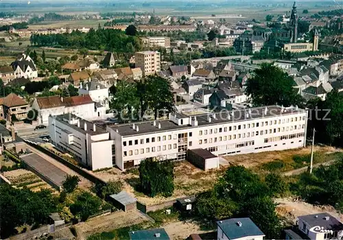 AK / Ansichtskarte Leuze Vue aerienne La clinique maternite Leuze
