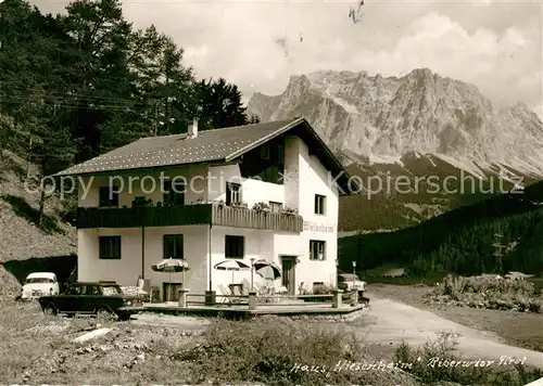 AK / Ansichtskarte Biberwier_Tirol Haus Hiesenheim Biberwier Tirol