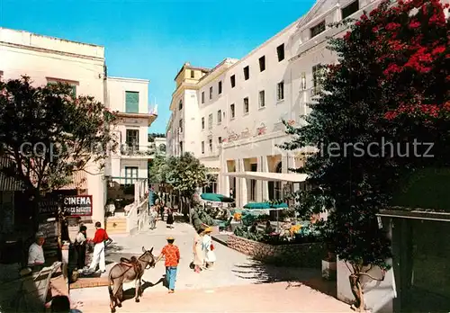 AK / Ansichtskarte Capri Hotel Quisisana e Via Canterelle Capri