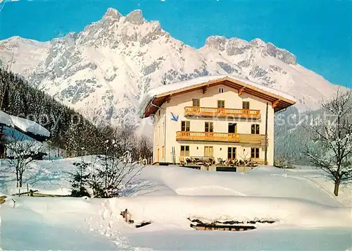 AK / Ansichtskarte Werfenweng Fruehstueckspension Kalchau Gut Werfenweng