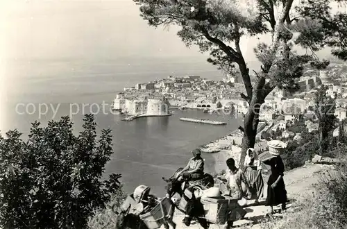AK / Ansichtskarte Dubrovnik_Ragusa Teilansicht Dubrovnik Ragusa