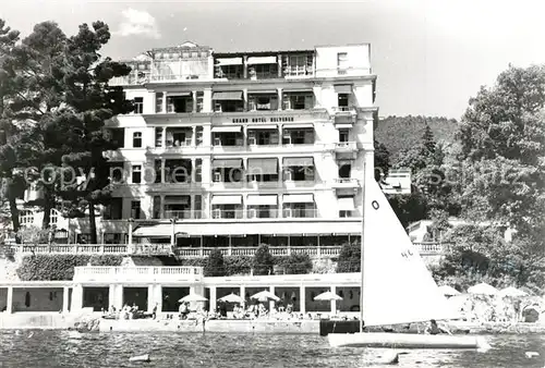 AK / Ansichtskarte Opatija_Istrien Hotel Belvedere Opatija_Istrien