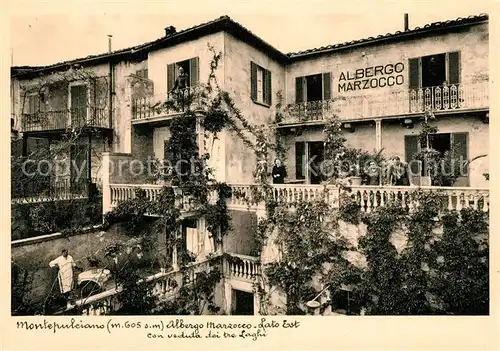 AK / Ansichtskarte Montepulciano Albergo Marzocco Montepulciano