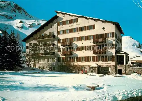 AK / Ansichtskarte Bivio Hotel Restaurant Grischuna Bivio