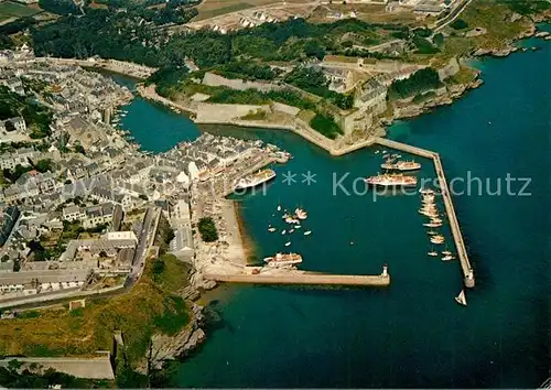 AK / Ansichtskarte Belle Ile en Mer Le Palais Le Port Vue aerienne Belle Ile en Mer