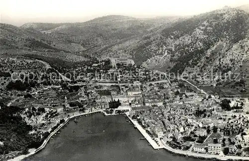 AK / Ansichtskarte Hvar Fliegeraufnahme Hvar