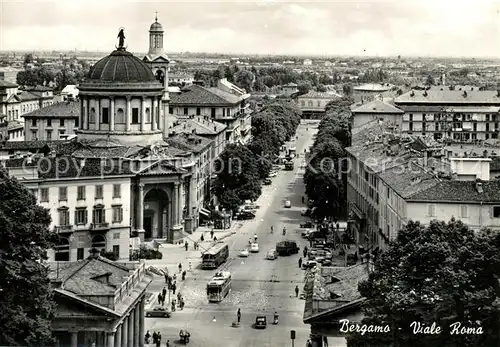 AK / Ansichtskarte Bergamo Viale Roma Bergamo