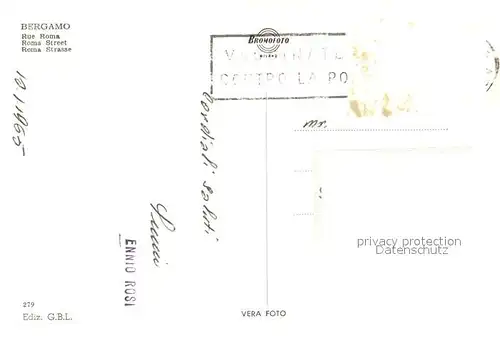 AK / Ansichtskarte Bergamo Viale Roma Bergamo