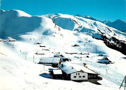 AK / Ansichtskarte Hasliberg_Kaeserstatt Gondelbahn Station Kaeserstatt und Bergrestaurant Hasliberg_Kaeserstatt