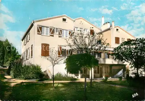 AK / Ansichtskarte Barbotan_les_Thermes Hotel La Roseraie Facade et Terrasse au Sud Barbotan_les_Thermes