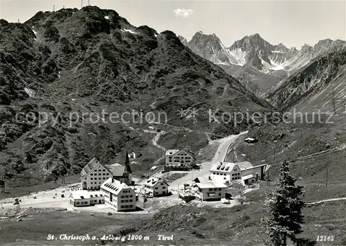 AK / Ansichtskarte St_Christoph_Arlberg Panorama St_Christoph_Arlberg