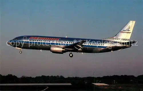 AK / Ansichtskarte Flugzeuge_Zivil Piedmont Airlines Boeing 737 401 N406US C N 23876 Flugzeuge Zivil