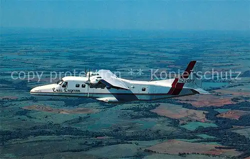 AK / Ansichtskarte Flugzeuge_Zivil Exec Express Dornier 228 201 N226PT c n 8122 Flugzeuge Zivil